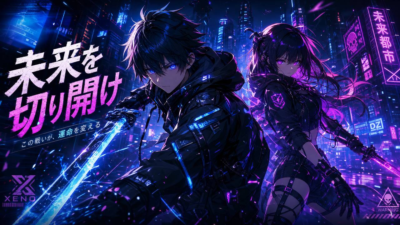 探花-赛博都市原创动漫